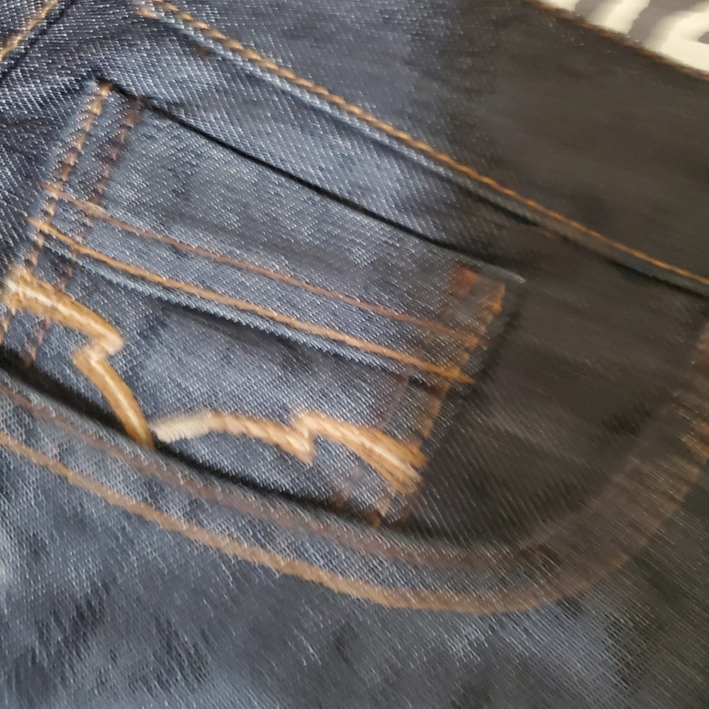 Ecko Mens Dark Wash W38 L32 Straight Leg Jeans - Picture 6 of 8